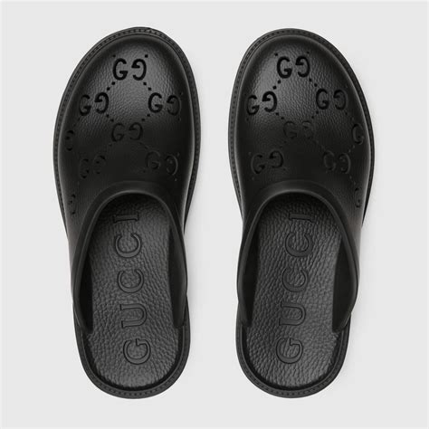 Sandalias slip para hombres ingoma GG negra 